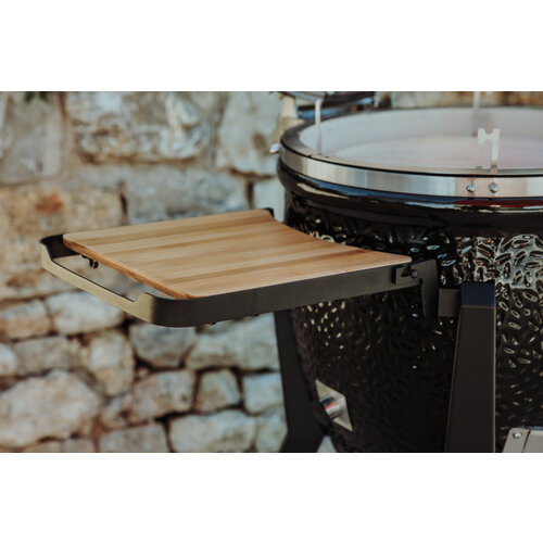 Monolith grills Monolith TWO.55 Large kamado met slim rooster systeem op matzwart onderstel