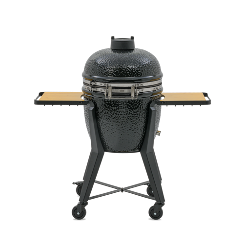 Monolith grills Monolith TWO.55 Large kamado met slim rooster systeem op matzwart onderstel