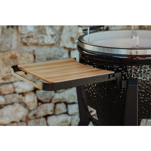 Monolith grills Monolith TWO.66 XL kamado met slim rooster systeem op matzwart onderstel