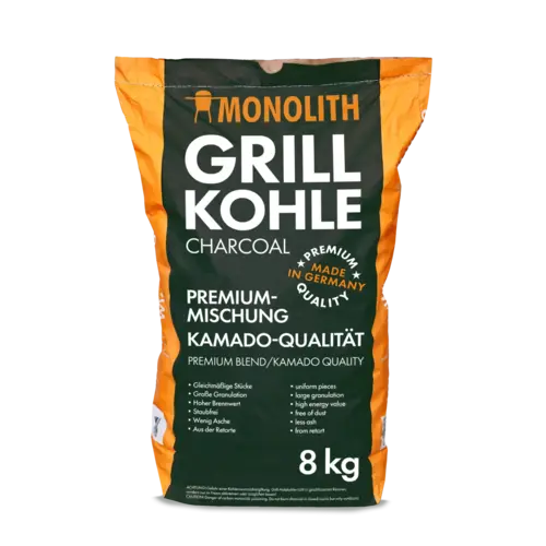 Monolith grills Monolith TWO.66 XL kamado starterset met houtskool, rookpellets, hoes & elektrische aansteker