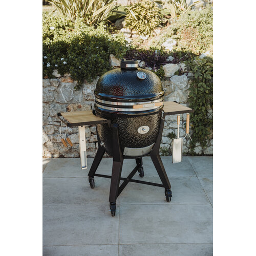 Monolith grills Monolith TWO.66 XL kamado starterset met houtskool, rookpellets, hoes & elektrische aansteker