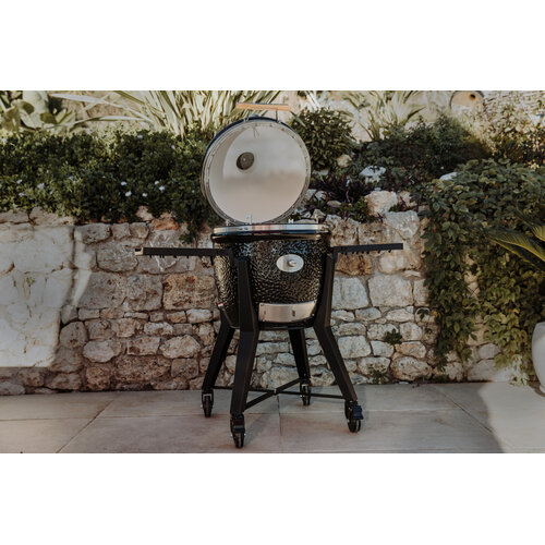 Monolith grills Monolith TWO.66 XL kamado starterset met houtskool, rookpellets, hoes & elektrische aansteker
