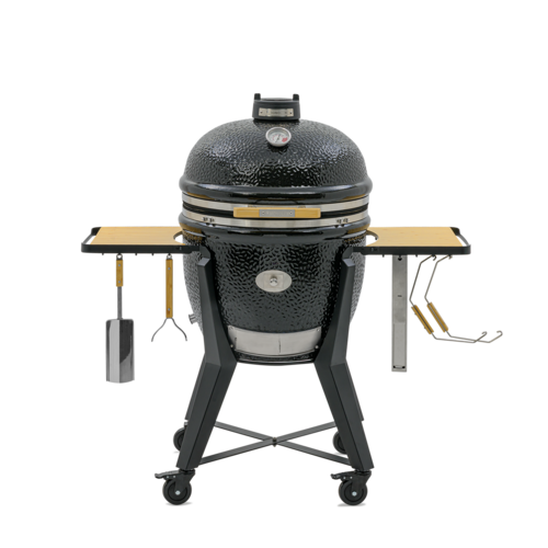 Monolith grills Monolith TWO.66 XL kamado starterset met houtskool, rookpellets, hoes & elektrische aansteker