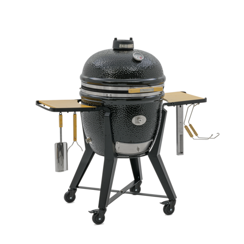 Monolith grills Monolith TWO.66 XL kamado starterset met houtskool, rookpellets, hoes & elektrische aansteker
