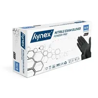 Nitrile Handschoen Zwart Poedervrij  M-L-XL