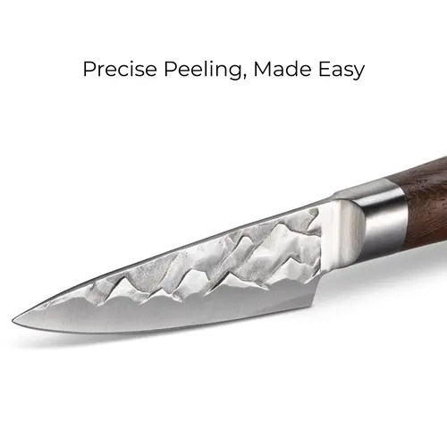 BARE Cookware Bare Cookware – Paring Knife 80 mm (3,1″) Duits staal 58HRC