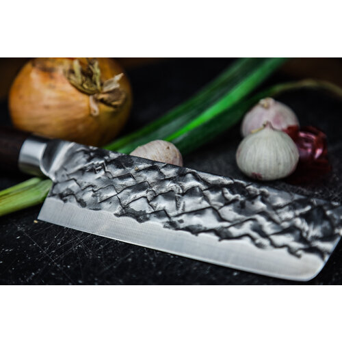 BARE Cookware Bare Cookware – Nakiri 170 mm German Steel 58HRC – Professioneel groentemes