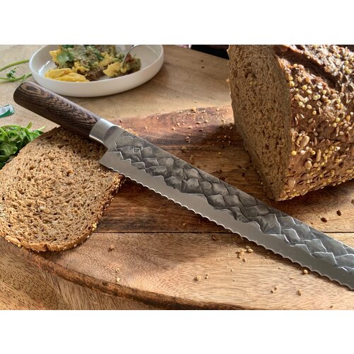 BARE Cookware Bare Cookware – Bread Knife 240 mm German Steel 58HRC