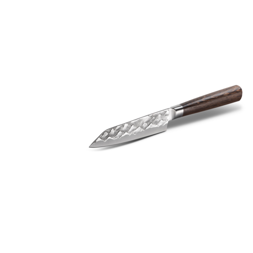 BARE Cookware Bare Cookware – Oosterse Messenset 3-delig: Schilmes 80 mm, Utility Mes 120 mm & Santoku 170 mm