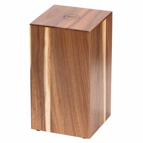 BARE Cookware Bare Cookware – Magnetisch Messenblok van Wenge Hout met Krachtige Magneten