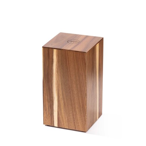 BARE Cookware Bare Cookware – Magnetisch Messenblok van Wenge Hout met Krachtige Magneten