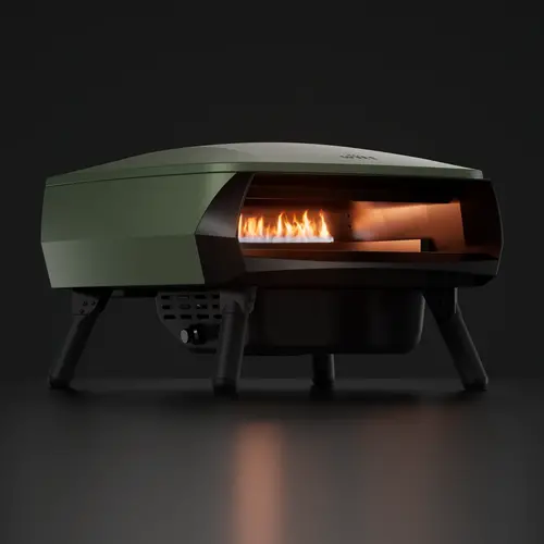 Witt Witt Piccolo Rotante 16" - Gas Pizza oven - Groen Witt Witt Piccolo Rotante 16" - Gas Pizza oven - Groen