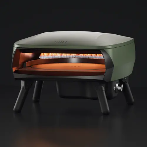 Witt Witt Piccolo Rotante 16" - Gas Pizza oven - Groen Witt Witt Piccolo Rotante 16" - Gas Pizza oven - Groen