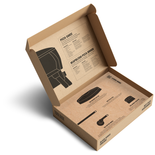 Witt Witt – Pizza Toolbox Set 14″ #2 – Pizzaschep, Rockermes & Deegkrabber