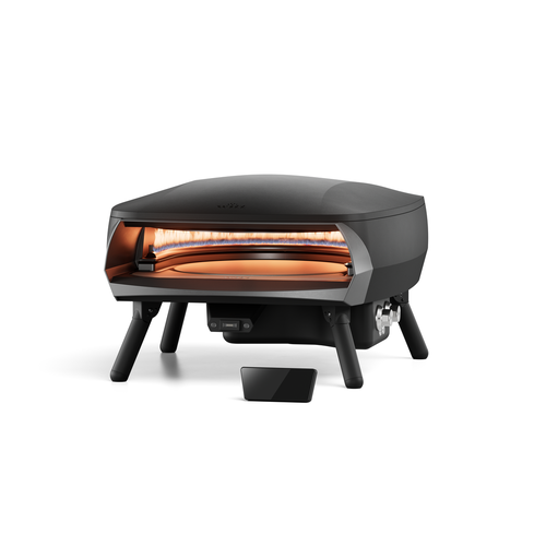 Witt Witt Etna Rotante Control 16" - Gas Pizza oven - zwart met display (9,2kW)