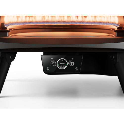 Witt Witt Etna Rotante Control 16" - Gas Pizza oven - zwart met display (9,2kW)