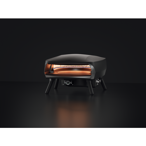 Witt Witt Etna Rotante Control 16" - Gas Pizza oven - zwart met display (9,2kW)