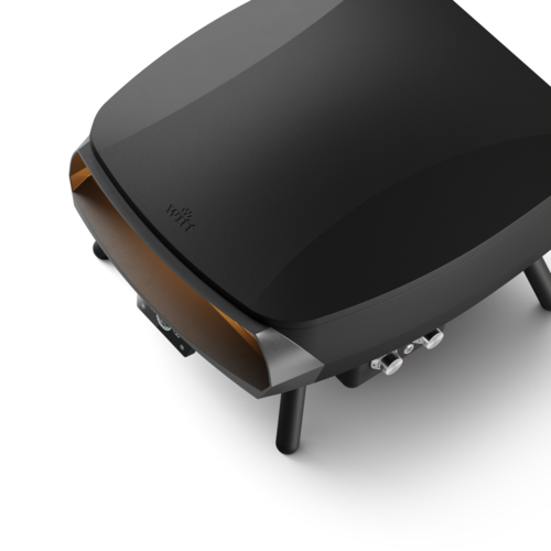 Witt Witt Etna Rotante Control 16" - Gas Pizza oven - zwart met display (9,2kW)