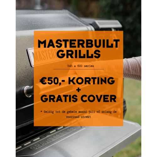 MasterBuilt Masterbuilt AutoIgnite series 545 - deal + gratis cover MasterBuilt Masterbuilt AutoIgnite series 545 - deal + gratis cover