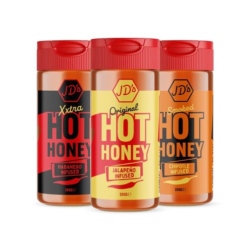 JD's JD’s Hot Honey – Xxtra – Honing met krachtige habanero