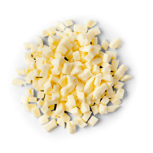 BBQ Shop Limburg Mozarella fior de latte blokjes - diepvries 300g BBQ Shop Limburg Mozarella fior de latte blokjes - diepvries 300g