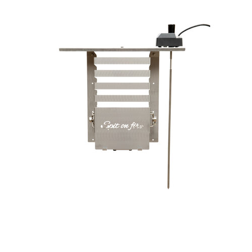 Spit on Fire The Spit on Fire – Tool & Spit Holder – Wandrek voor rotisserie & kamado-accessoires
