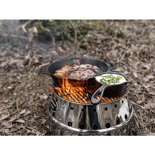 Petromax Petromax – Gietijzeren Steelpan ST0,5 – 0,5 L – Voor BBQ, fornuis & oven