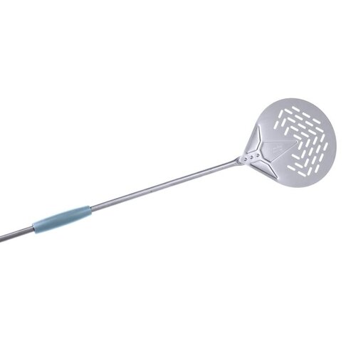 Gi.Metal Gi.Metal – Evoluzione 17x17 - 75cm Geperforeerde Pizza Draaischep Gi.Metal Gi.Metal – Evoluzione 17x17 - 75cm Geperforeerde Pizza Draaischep