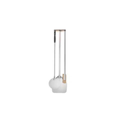 Gi.Metal Gi.Metal – TRIPIZZA 4 delige pizza straterset met wandrek Gi.Metal Gi.Metal – TRIPIZZA 4 delige pizza straterset met wandrek