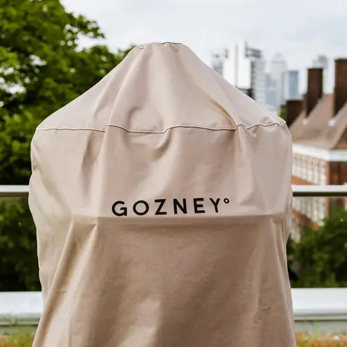Gozney Extra lange hoes die zowel de Dome (XL) Gen 2 als het onderstel volledig beschermt. Gozney Extra lange hoes die zowel de Dome (XL) Gen 2 als het onderstel volledig beschermt.