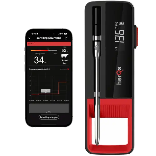 HerQs HerQs -Single Max  draadloze thermometer HerQs HerQs -Single Max  draadloze thermometer