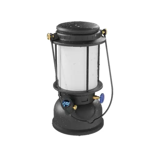Petromax Petromax – LM500 LED Lantaarn in zwart: robuuste LED-lamp voor buitengebruik
