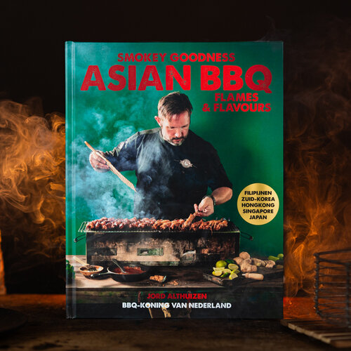 Kosmos Smokey Goodness – Asian BBQ Flames & Flavours boek van Jord Althuizen