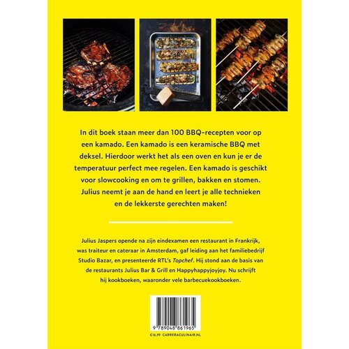 Carrera Julius Jaspers – BBQ recepten voor op een kamado met 100+ recepten