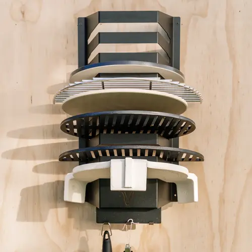 BBQ Buddies BBQ Buddies – Accessoirehouder Large BBQ voor roosters, platesetters en accessoires