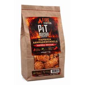 Pitmaster Pitmaster – Paprika Aanmaakwokkels 1 kg
