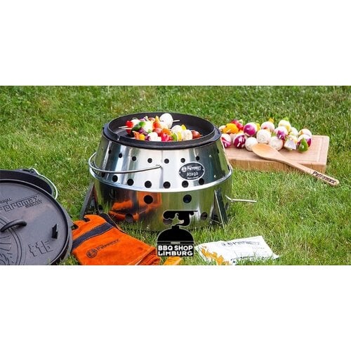 Petromax Petromax – Atago Black Edition 4-in-1 grill, vuurschaal en oven