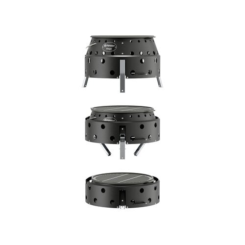 Petromax Petromax – Atago Black Edition 4-in-1 grill, vuurschaal en oven