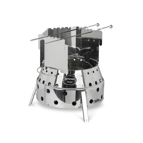 Petromax Petromax – Atago Reflectorscherm RVS voor hitteregulatie en windbescherming