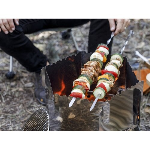 Petromax Petromax – Atago Reflectorscherm RVS voor hitteregulatie en windbescherming