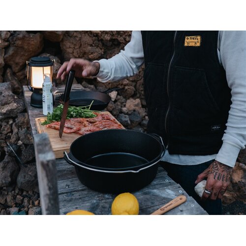 Petromax Petromax – Skillet 25cm Essential Line gietijzeren pan voor BBQ en vuur