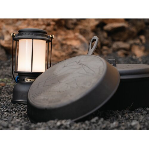 Petromax Petromax – Skillet Essential Line 30 cm gietijzeren pan voor BBQ en inductie