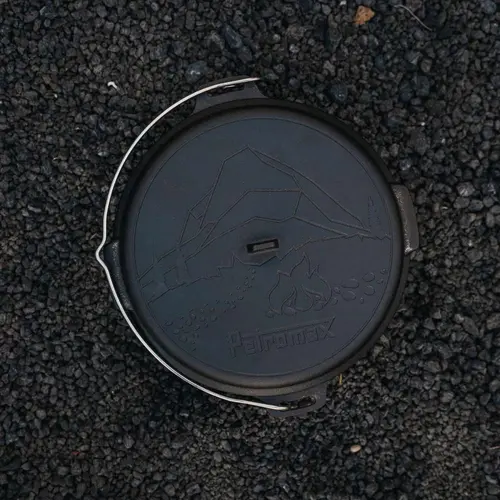 Petromax Petromax – Dutch Oven Essential Line FT4.5 gietijzeren pan 3,5L voor BBQ en inductie