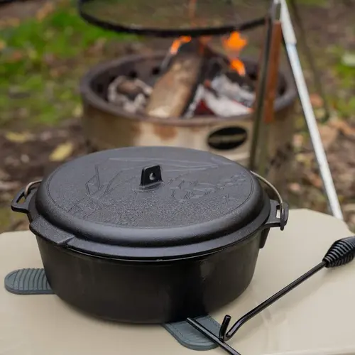 Petromax Petromax – Dutch Oven FT9 Essential Line gietijzeren pan 8,5L voor BBQ en inductie