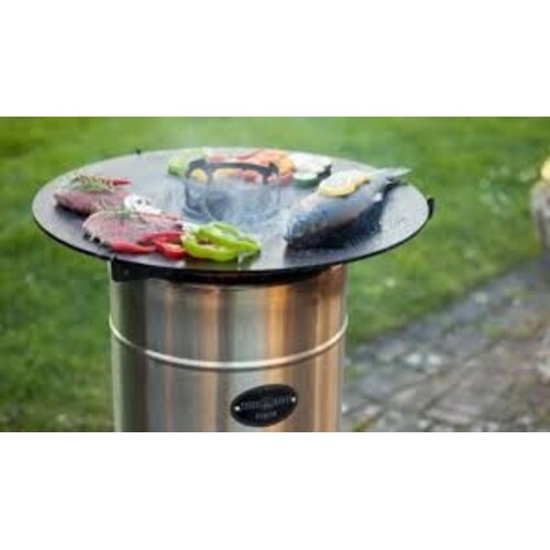 Petromax Petromax – Pyron Black Edition vuurton RVS met rookarme verbranding