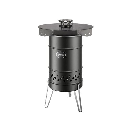 Petromax Petromax – Pyron Black Edition vuurton RVS met rookarme verbranding