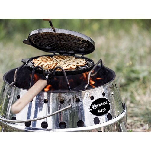 Petromax Petromax – Wafelijzer gietijzer met draaiframe voor BBQ en open vuur