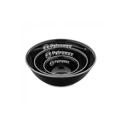 Petromax Petromax Emaille Kom Zwart 1 liter