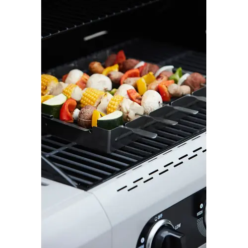 Barbecook Barbecook – RVS brochettehouder met 5 spiezen voor BBQ