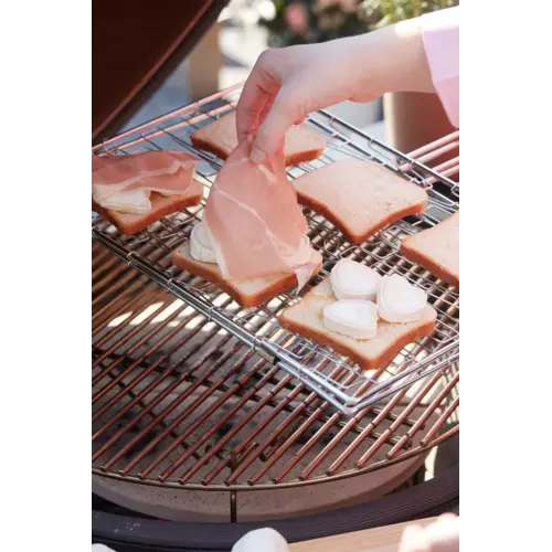 Barbecook Barbecook – Elastisch klemrooster met houten handgreep voor BBQ